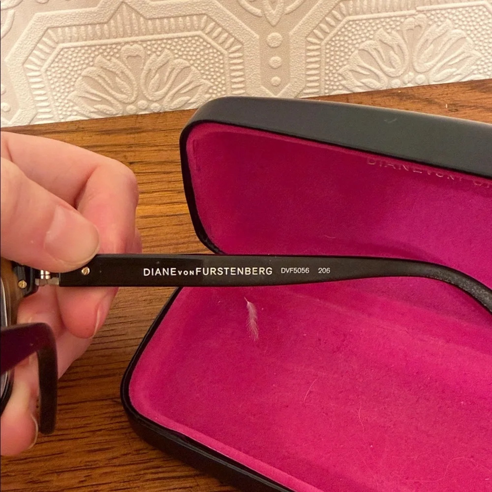 Diane von Furstenberg DVF 5056 Eyeglasses in 206 Tortoise Shell
